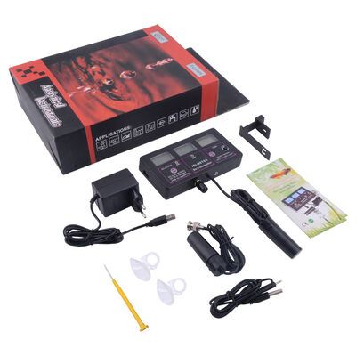 Tester di Qualità dell'Acqua 6 in 1 con Display LCD e Compensazione Automatica della Temperatura per PH TDS EC CF RH TEMP