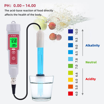 Misuratore di qualità dell'acqua a penna professionale con calibrazione automatica IP65 impermeabile e sonda sensore sostitutiva
