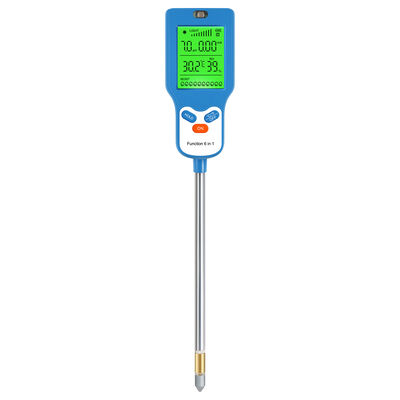 6 in 1 Soil Tester Multi Function Soil Detector per il monitoraggio della crescita vegetale