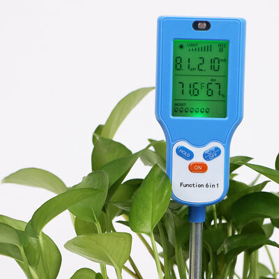 6 in 1 Soil Tester Multi Function Soil Detector per il monitoraggio della crescita vegetale