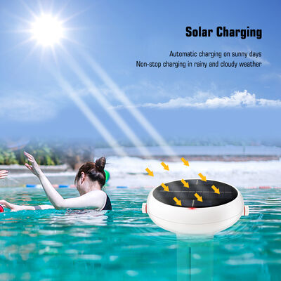Clorometro impermeabile galleggiante Wifi 7 in 1 con Smart Hub Salt/EC/TDS/ORP e temperatura pHmetro USB ad energia solare per piscine
