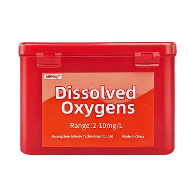 YIERYI Kit di prova dell'ossigeno disciolto 2-10mg/l 120 prove per l'acquacoltura e il monitoraggio industriale della qualità dell'acqua