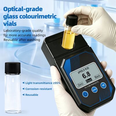 YIERYI Tester fotometrico portatile accurato di qualità dell'acqua per il pH, il cloro residuo, il cloro totale