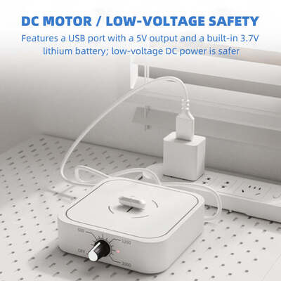 Mini Agitatore Magnetico, Miscelatore di Liquidi Portatile Ricaricabile tramite USB, Velocità Regolabile 200-2000 RPM, Capacità 1.0-1.5L, Apparecchiatura di Miscelazione Magnetica da Laboratorio a Bassa Tensione