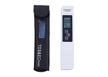 3 in 1 strumento di plastica di misura del tester di qualità dell'acqua con conducibilità 0-5000ppm