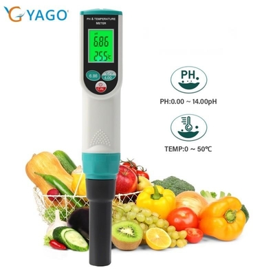 Metro di pH e temperatura portatile per il suolo. Ideale per giardini, fattorie e serre
