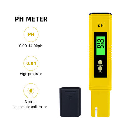 Calcolatore dell'acidità con penna di alta precisione di rilevamento del pH pH02 Calcolatore dell'acidità e dell'alcalinità con penna di rilevamento del pH dell'acquario