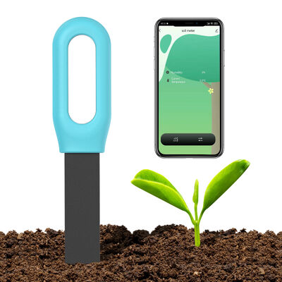 Monitor di temperatura dell'umidità del suolo ZigBee senza fili per piante controllato tramite app