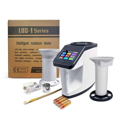 Smart Touch Screen Grain Moisture Tester, prova 29 tipi di cereali, Touch Control Grain Moisture Meter