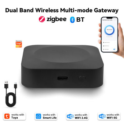 Official Smart 2.4G/5G Dual Band Multi Mode Gateway, Wholehome Smart Home Hub, supporta Zigbee Blue Tooth