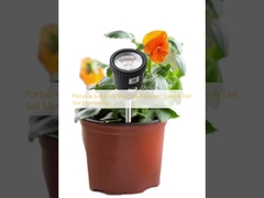 Analisi del pH e dell'umidità del suolo portatile - Monitoraggio del suolo facile e veloce